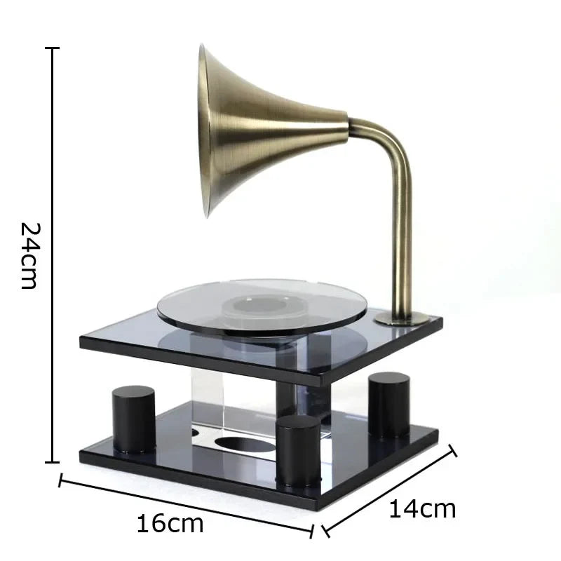 Decorative Jukebox Crystal Ornament Modern Desk Sculpture