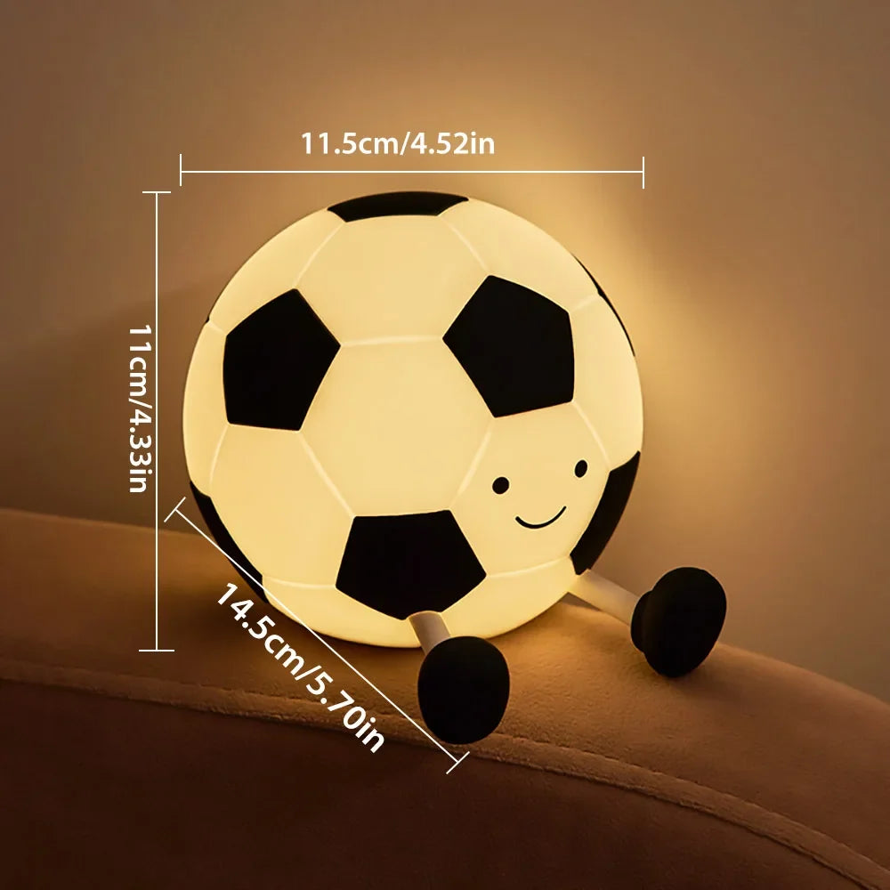 Football Silicone LED Night Light