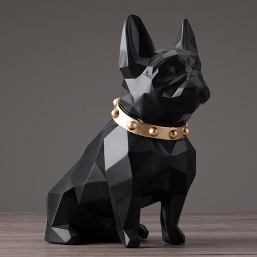 French Bulldog Tissue Box Figurine