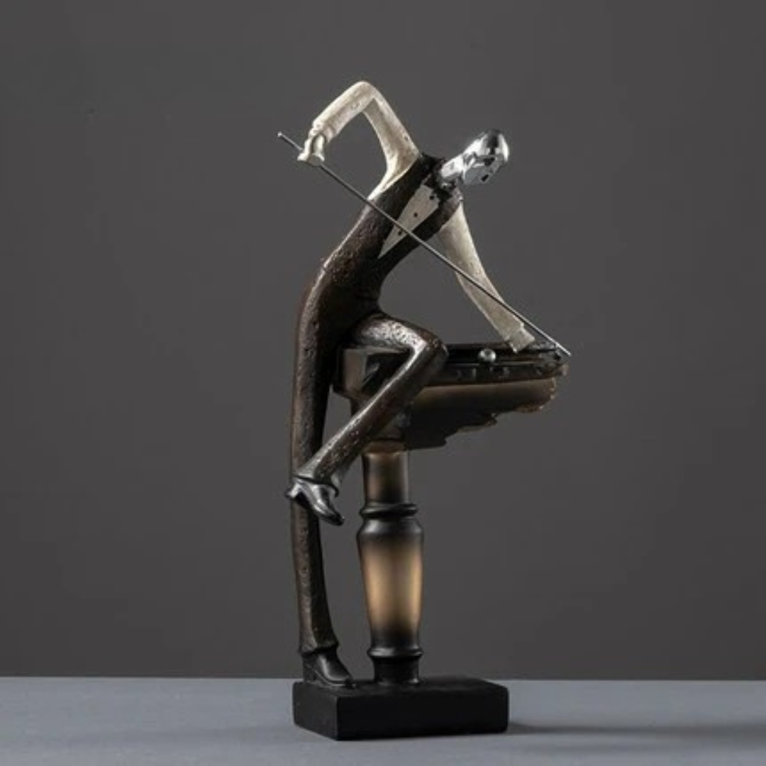 Nordic Snooker Billiards Resin Statue Sculpture Home Bar Décor