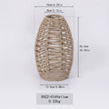 Modern Handwoven Rope Pendant Shade | Natural Woven Ceiling Light