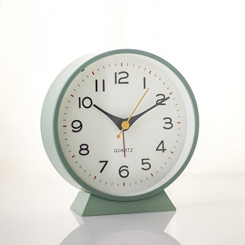 Alarm Clock Silent Quartz Vintage Table Clock