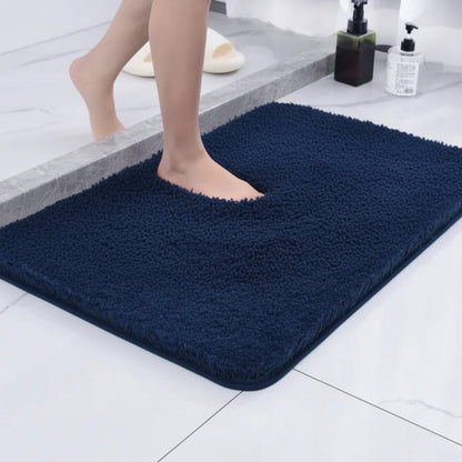 Plush Bath Rug Non Slip Backing Bathroom Comfort