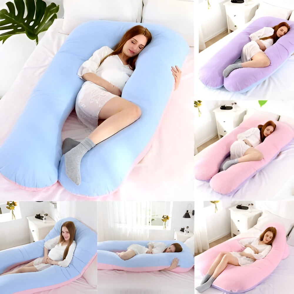 Body Pillow Pregnancy Side Sleeper Support Cushion