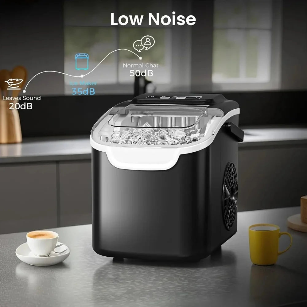 Countertop Ice Maker Nugget Portable Compact Kitchen