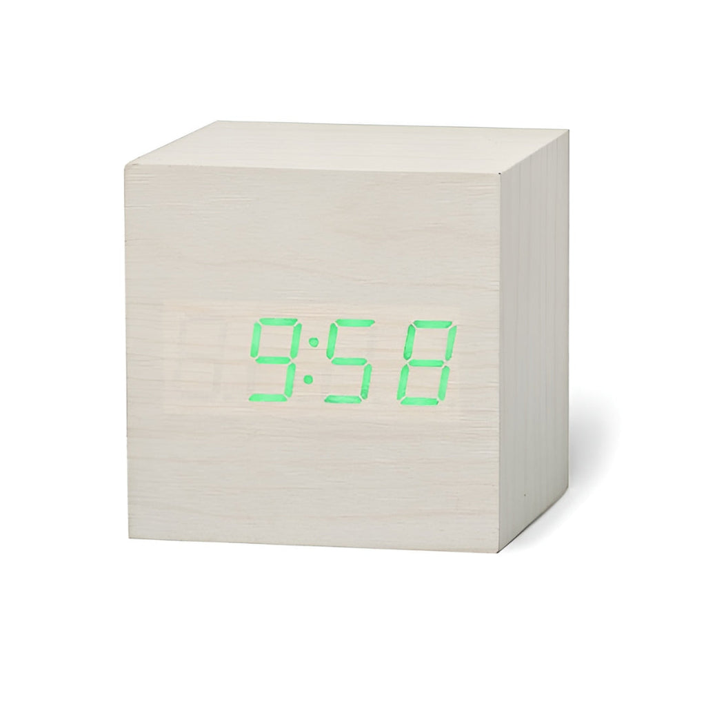 Digital Alarm Clock LED Display Desk Temperature Timer