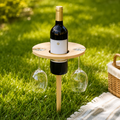 Foldable Wine Table Portable Picnic Outdoor Use