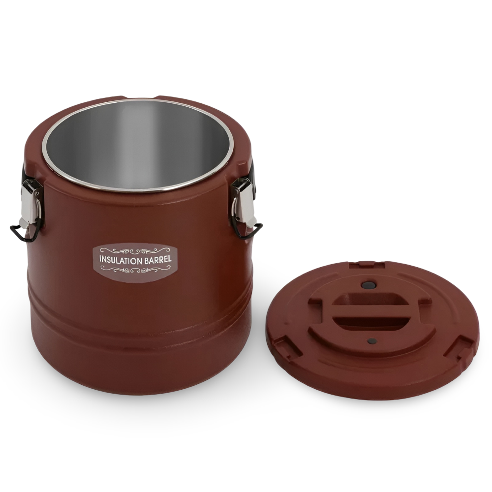 Insulated Food Container Thermal - Hot and Cold Storage Bucket for Soup, Stew, Rice, Lunch, Meal Transport, Leak Resistant