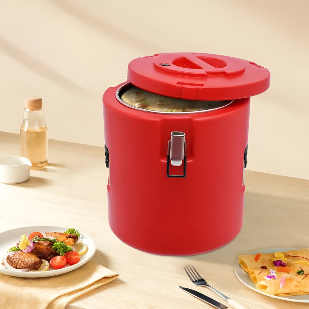 Insulated Food Container Thermal - Hot and Cold Storage Bucket for Soup, Stew, Rice, Lunch, Meal Transport, Leak Resistant
