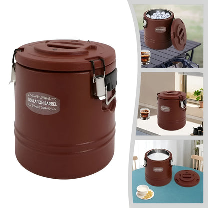 Insulated Food Container Thermal - Hot and Cold Storage Bucket for Soup, Stew, Rice, Lunch, Meal Transport, Leak Resistant
