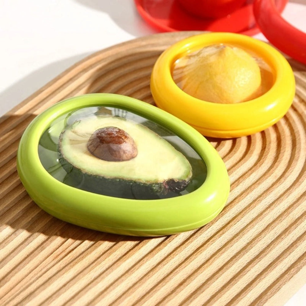 Silicone Food Storage Lids Reusable - Stretch Produce Covers for Cut Fruit, Vegetables, Avocado, Bowls, Tins, Plastic Free