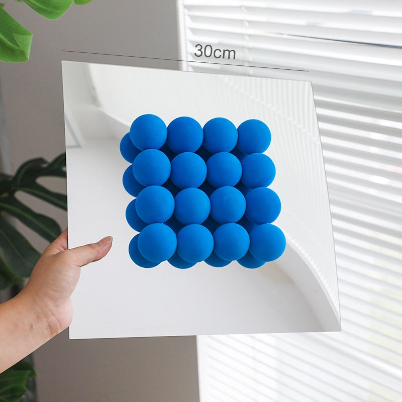 Modern 3D Sphere Decorative Wall & Desktop Art