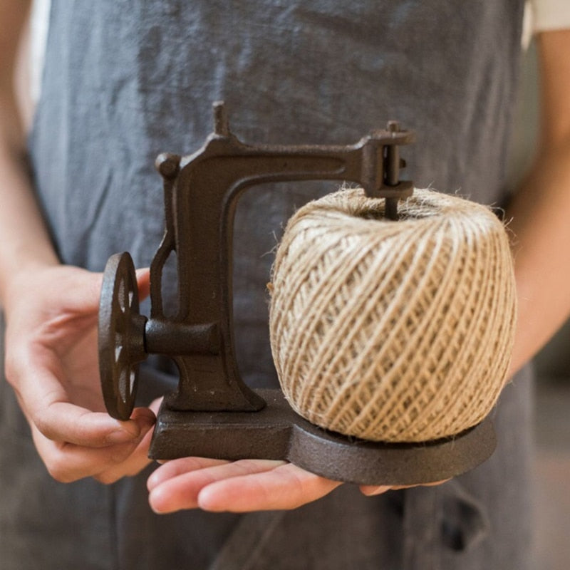 Iron Hemp Rope Rack Decoration