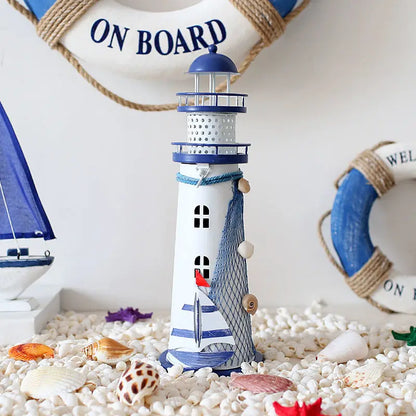 LED Nautical Lighthouse Decor