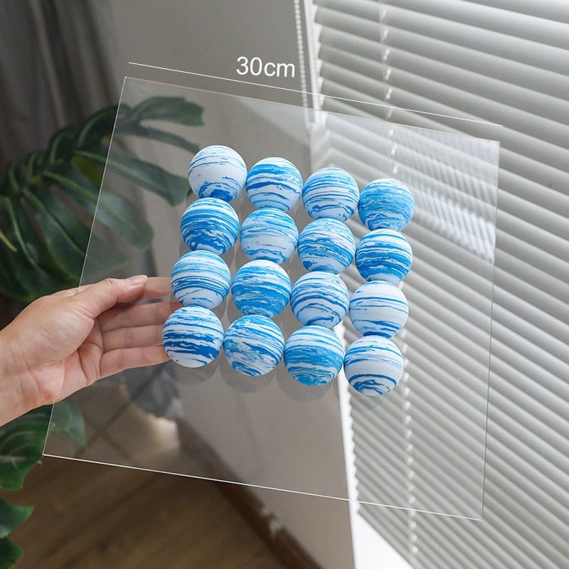 Modern 3D Sphere Decorative Wall & Desktop Art