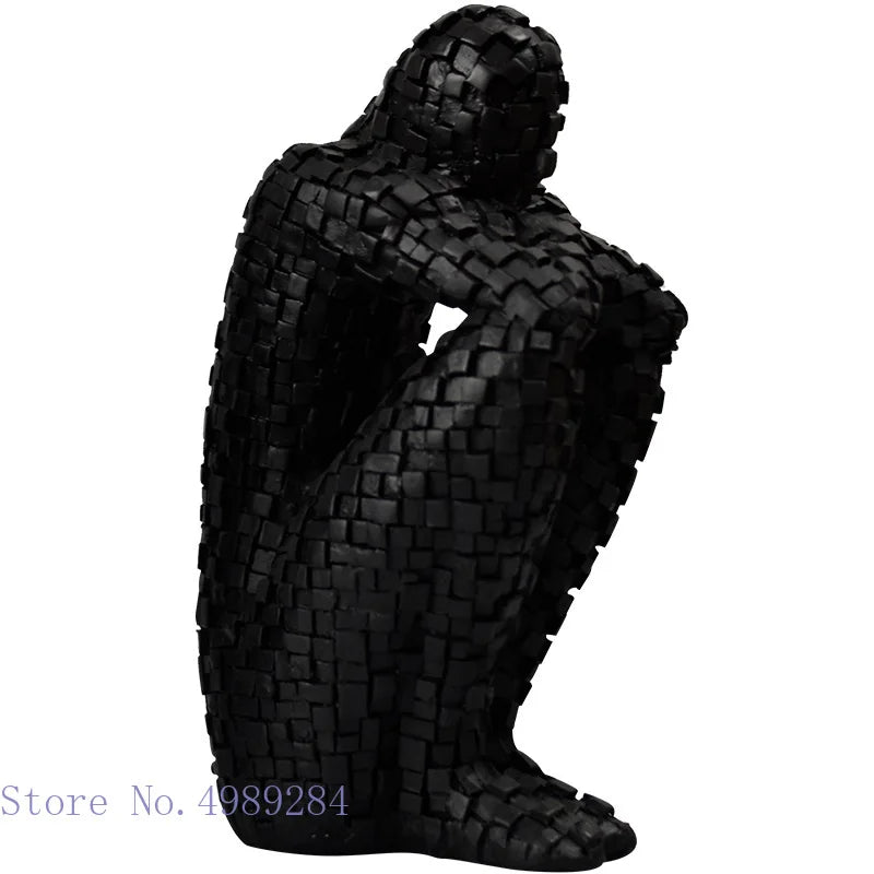 The Geometric Thinker Sculpture