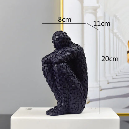 The Geometric Thinker Sculpture