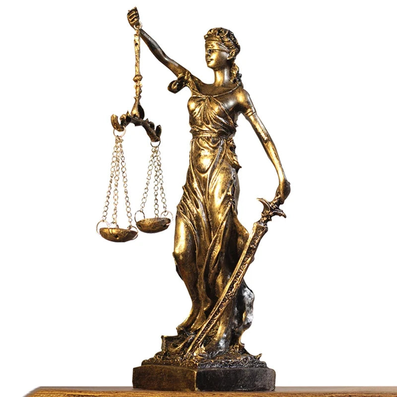 Justice Goddess Statue