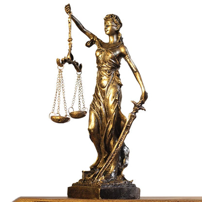 Justice Goddess Statue