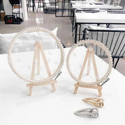 Lace Design Earring Organizer