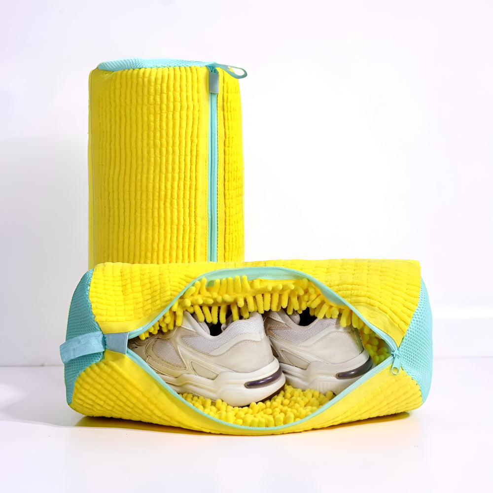 Laundry Bag Shoe Washing Bag Zippered Sneaker Cleaning Pouch