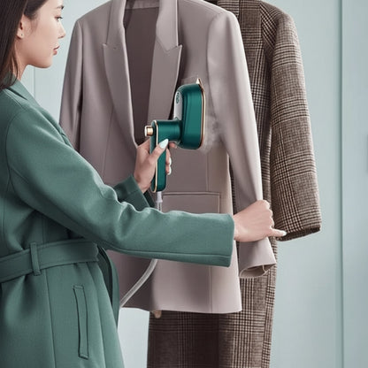 Portable Handheld Garment Steamer - Compact Travel Steam Iron for Clothes, Shirts, Dresses, Fast Heat Up, Wrinkle Remover