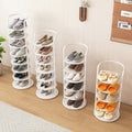 Shoe Rack Vertical Storage Metal Organizer Entryway Closet