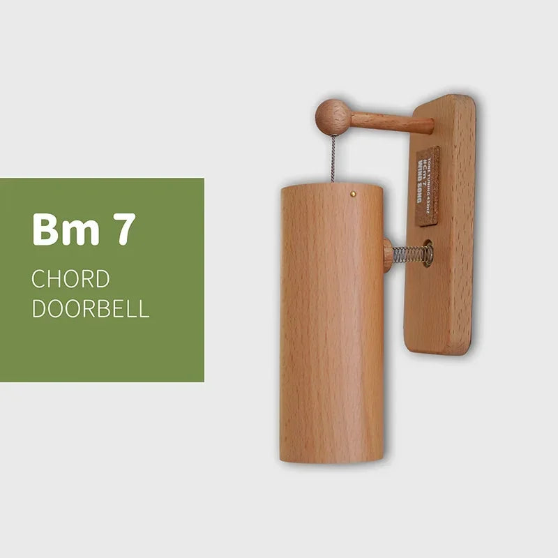 432Hz Musical Chord Wooden Doorbell Chime