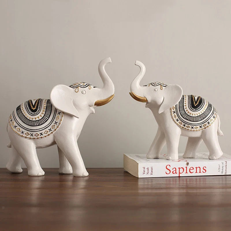 Resin Elephant Figurine