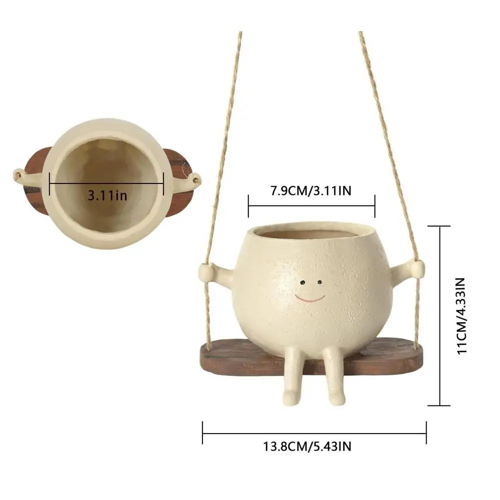 The Swinging Sprout Planter