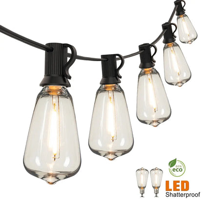 Waterproof Outdoor String Lights