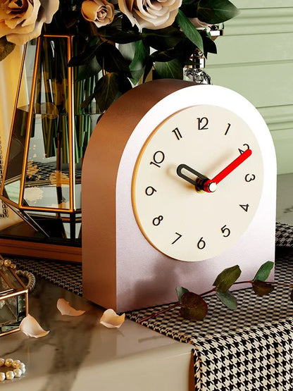 Retro Pendulum Dual-Use Desktop & Wall Clock