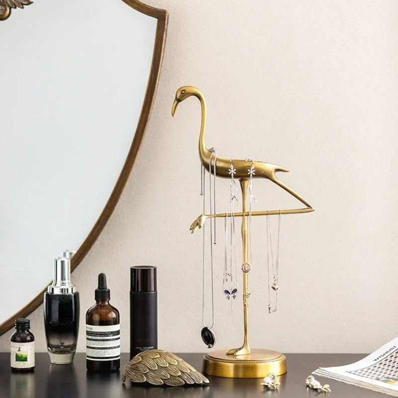 Brass Hand Towel Holder and Countertop Rack