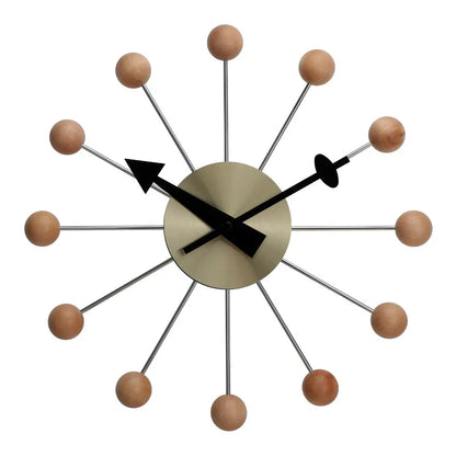 Modern Silent Pop Colour Ball Wall Clock