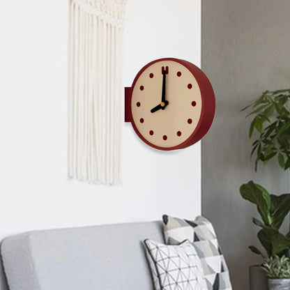 The Edge Clock | Minimalist Double-Sided Corner Clock
