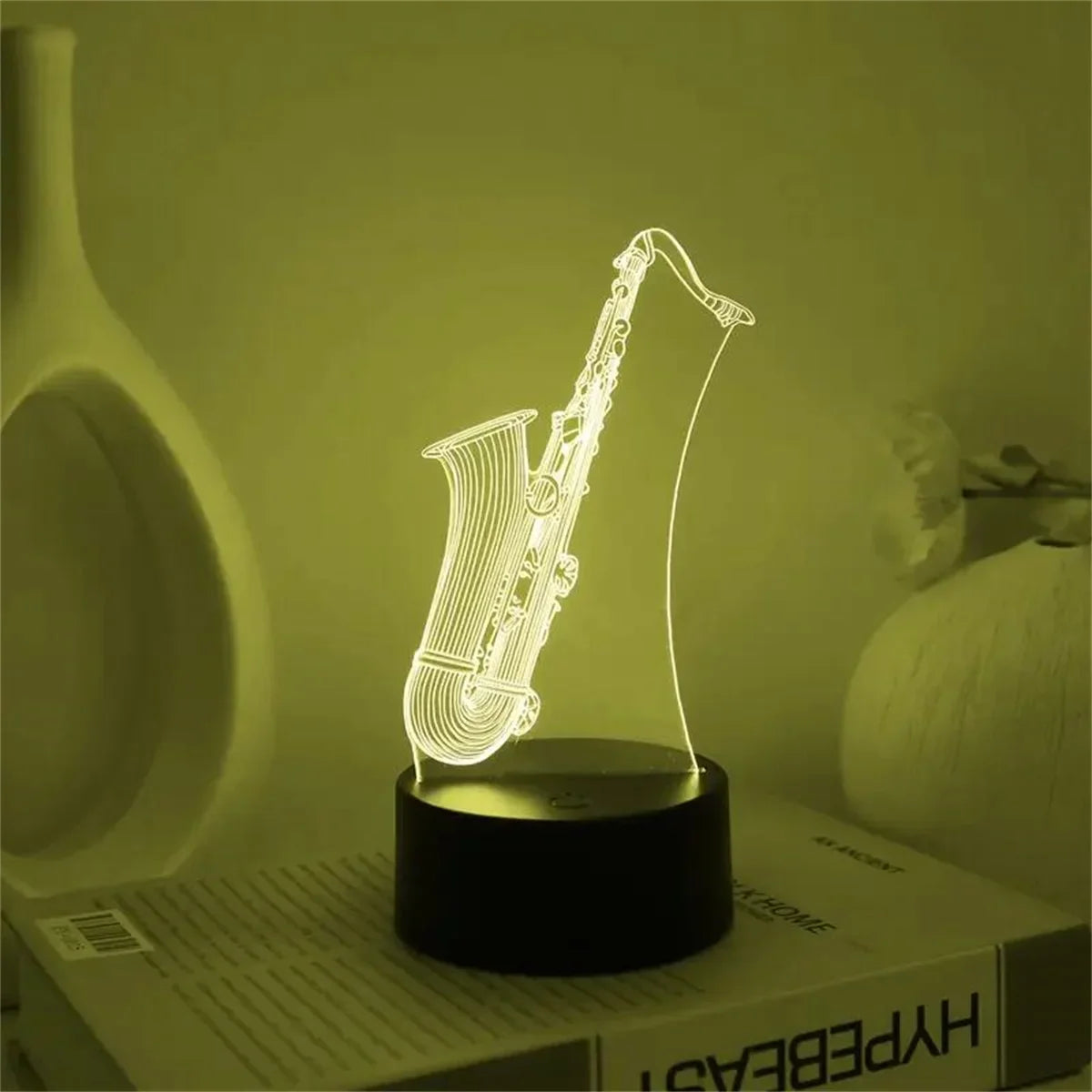 Saxophone 3D Night Light
