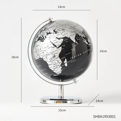 Retro & Modern Decorative World Globe for Home & Study
