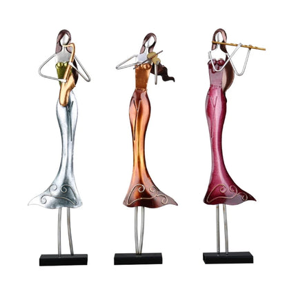 Abstract Musical Instrument Sculptures