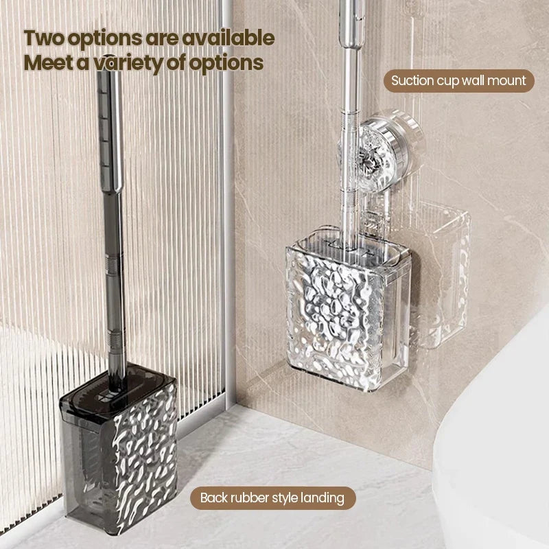 Wall Mounted Glacier Toilet Brush