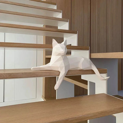 The Papercraft Purr-fection 3D Cat Model Kit