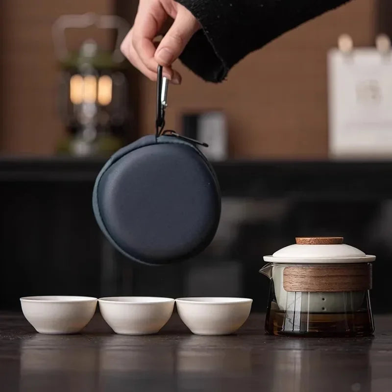 Portable Travel Tea Set