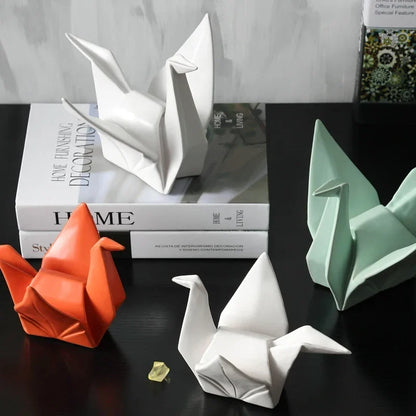 Abstract Ceramic Bird Sculpture | Home & Office Décor