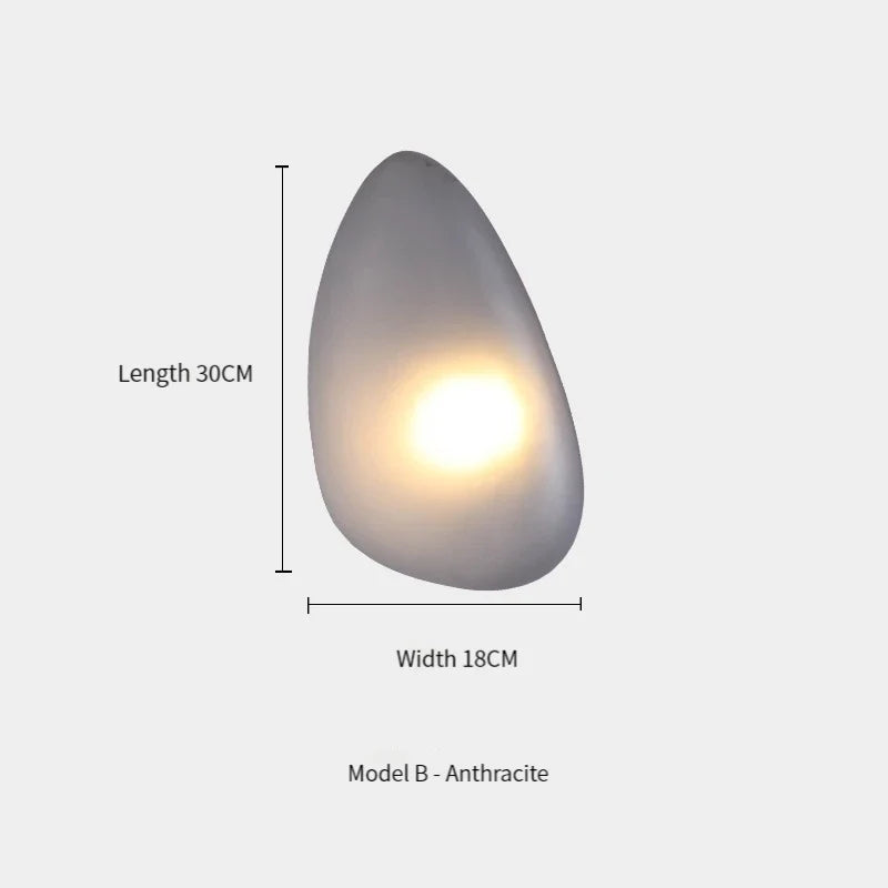 Nordic Glass LED Wall and Ceiling Light