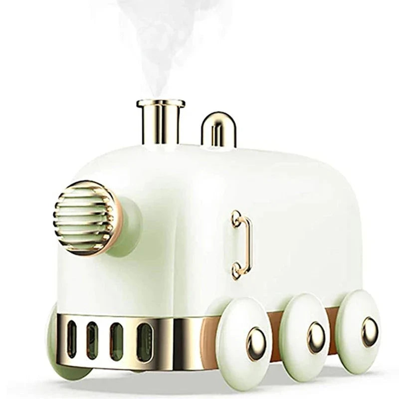 Retro Mini Train Ultrasonic Humidifier