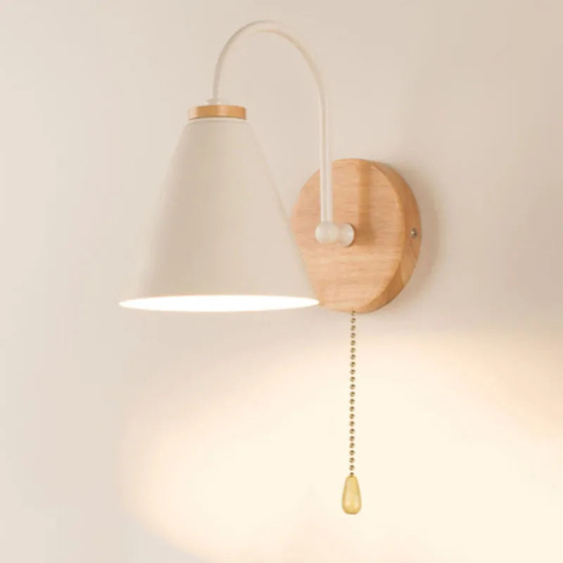Modern Wooden Wall Light