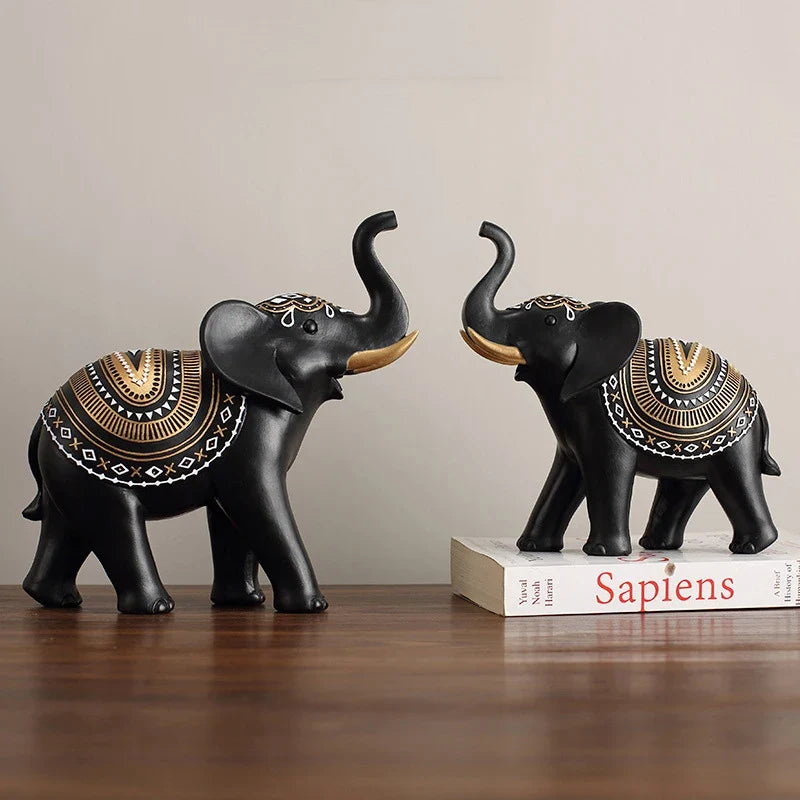 Resin Elephant Figurine