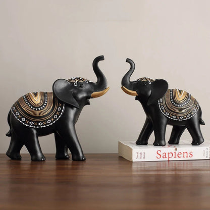 Resin Elephant Figurine