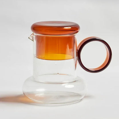 Aura Glass Carafe & Cup Set