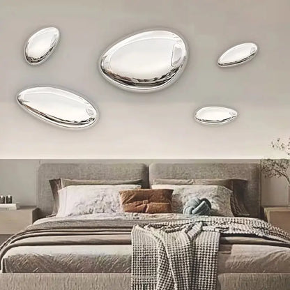 Modern Imitation Stainless Steel Wall & Pendant Decor
