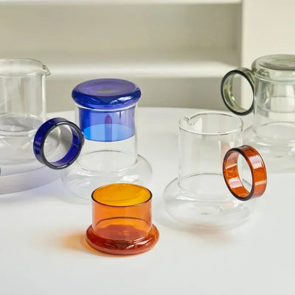 Aura Glass Carafe & Cup Set